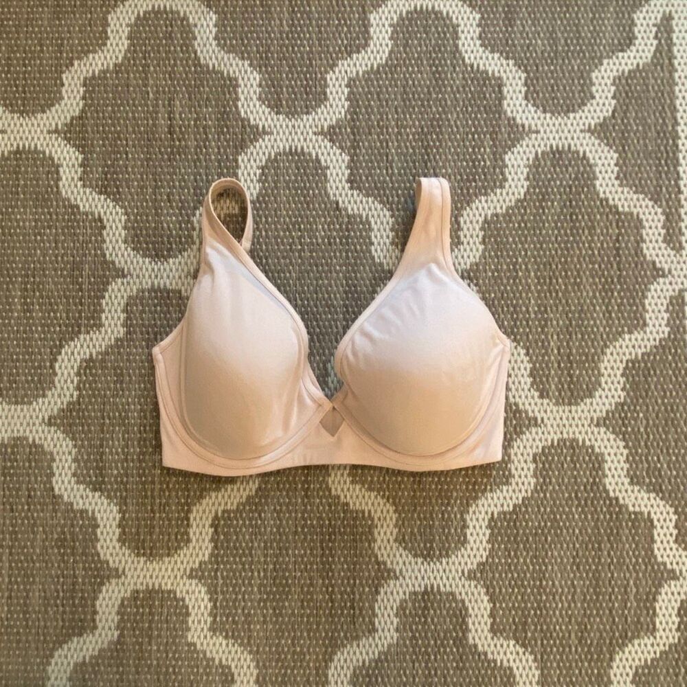 ThirdLove cotton plunge bra, size 36F